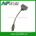 RJ45 male -RJ45 Female 1in 2out STP ISDN Splitter